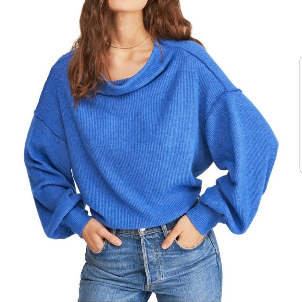 FREE PEOPLE We The Free Main Squeeze Hacci Top size Small